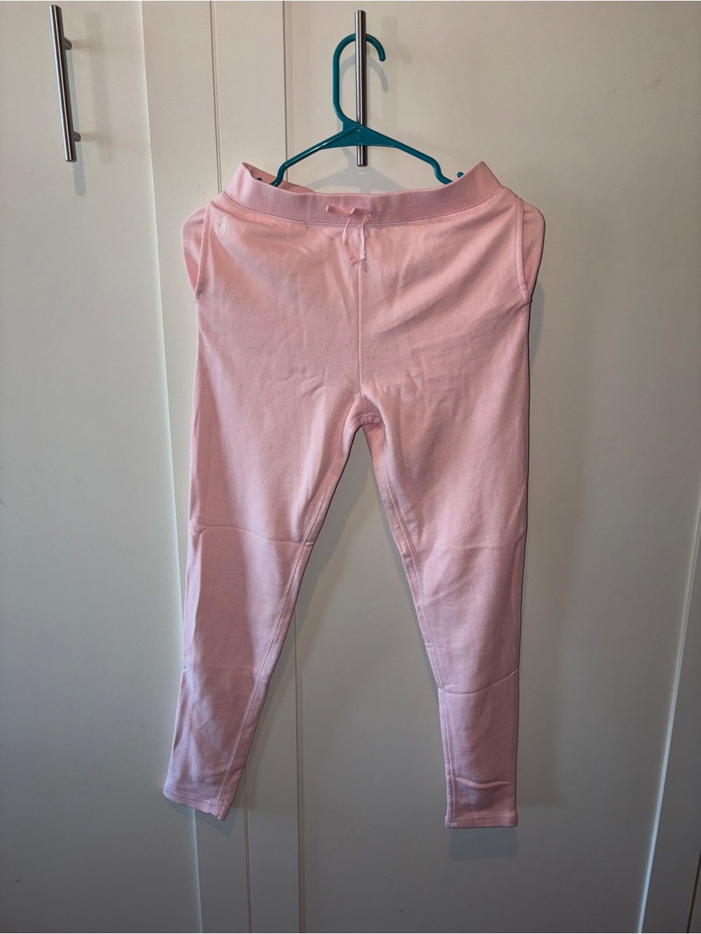 Polo by Ralph Lauren Light Pink Cotton Stretch Leggings